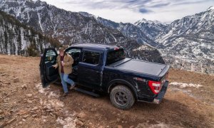 Ford F-150 Running Board - AMP Research - PowerStep Plug N Play - Black - `21-`25 Ford F-150 Running Board - AMP Research - PowerStep Plug N Play - Black - `21-`25